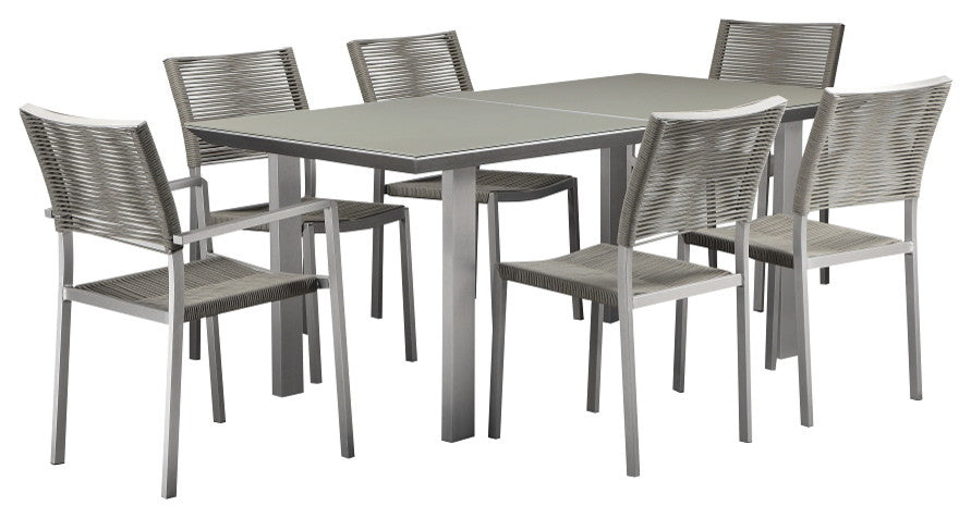Bella 11-Piece Patio Set, Gray
