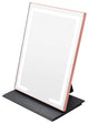 Lumiere Touch Pad Plus LED Makeup Mirror, Rose Gold, Led Striplight