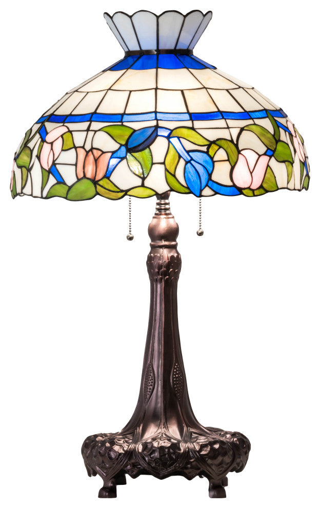 33 High Rose Vine Table Lamp
