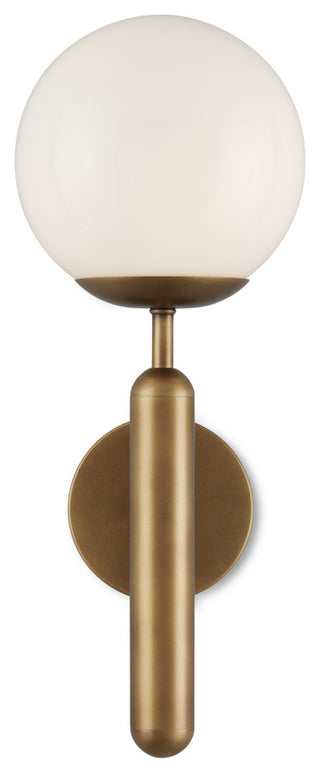 Barbican Single-Light Brass Wall Sconce
