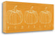 "Pumpkins" By Linda Woods, Giclee Print on Gallery Wrap Canvas, Ready to Hang