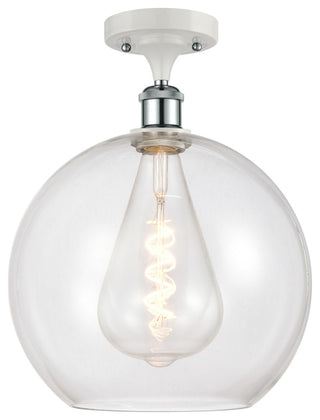 Innovations 516-1C-WPC-G122-12-LED 1-Light Semi-Flush Mount
