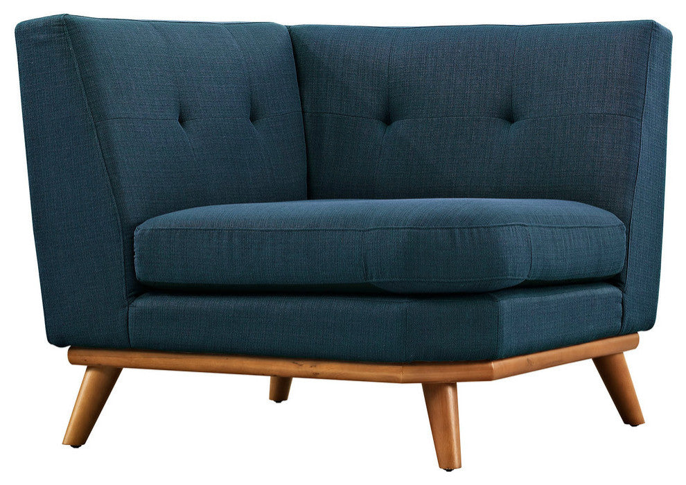 Modway Engage Corner Sofa, Azure