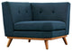 Modway Engage Corner Sofa, Azure