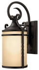 Hinkley Casa Small Wall Mount Lantern, Olde Black