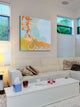 "Autumn Flowering Cherry I" Painting Print on Canvas by Evelia