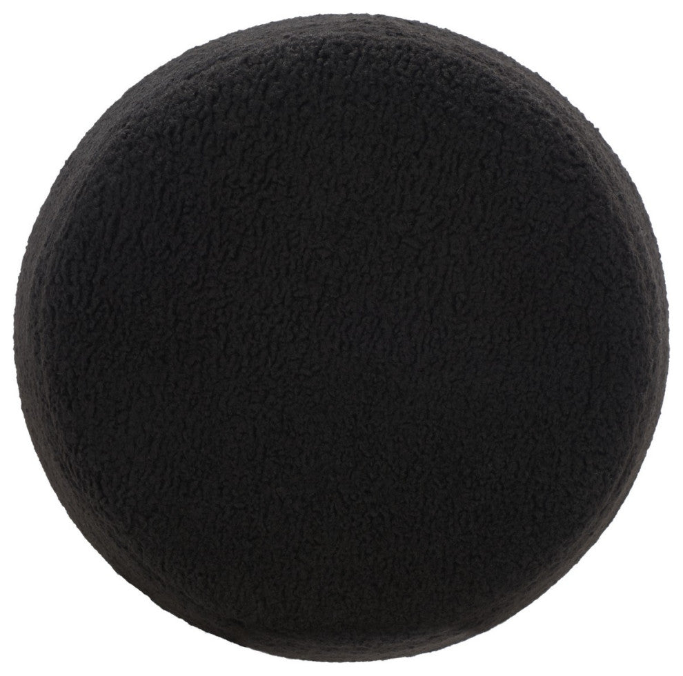 Safavieh Couture Ellerose Ottoman, Black