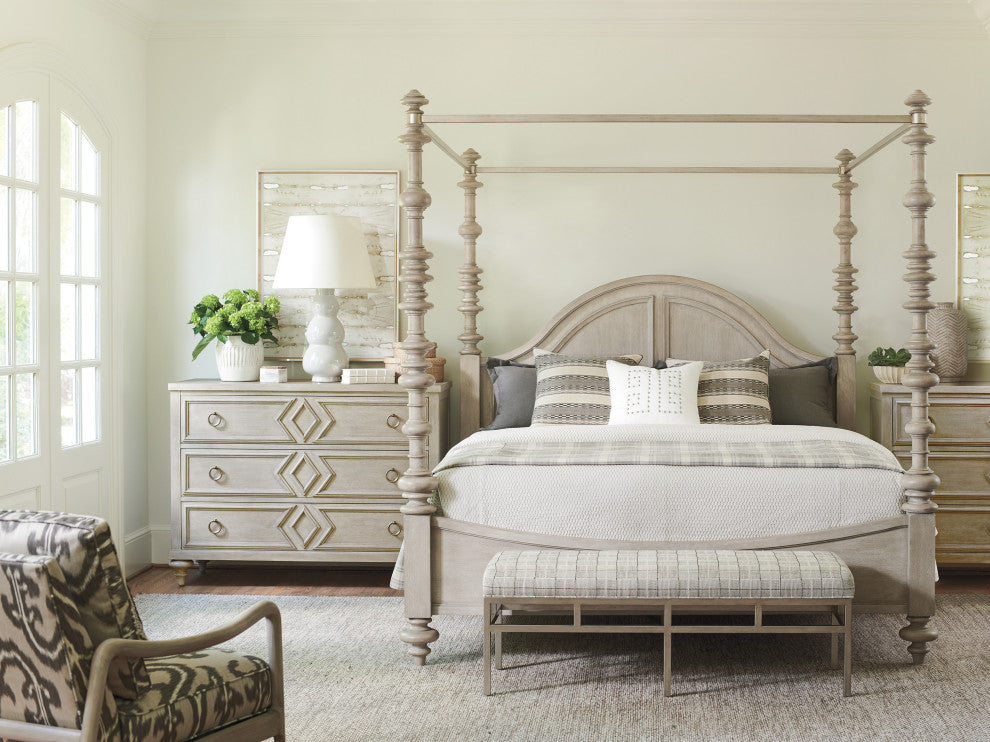 Heathercliff Poster Bed 6/6 King