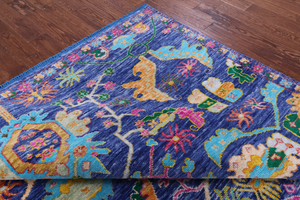 8' 2" X 10' 0" Persian Fine Serapi Hand Knotted Wool Rug - Q14937