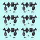 Black Shutter Dog Wrought Iron Seashell Wood Mount Pack of 6 Renovators Supply