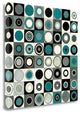 "Carnaby Street Blue" By Wild Apple Portfolio, Giclee on Gallery Wrap Canvas