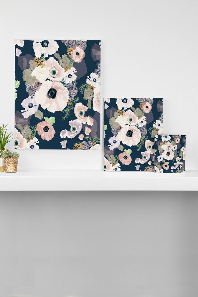 Deny Designs Khristian A Howell Une Femme In Blue Art Canvas
