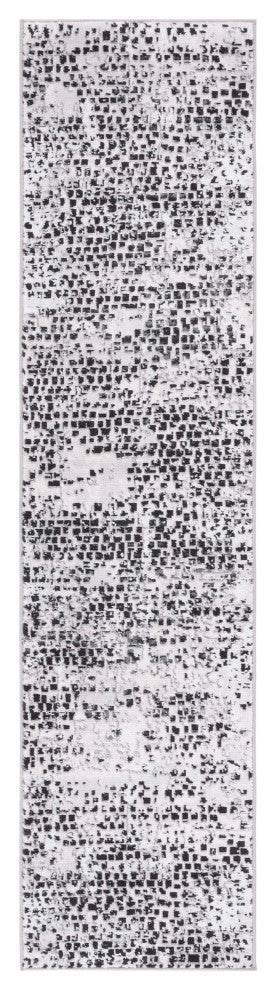 Safavieh Amelia Collection, ALA254 Rug, Charcoal/Grey, 2'x8'