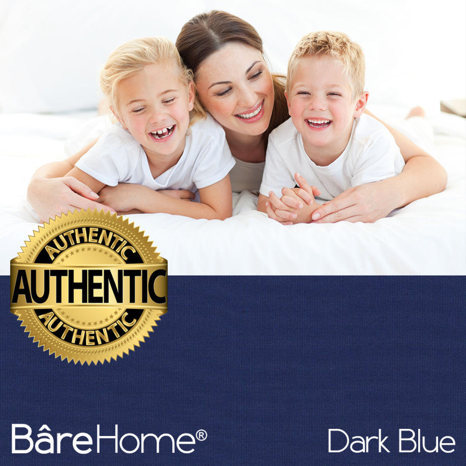 Comforter, Sheet, and Bed Skirt, Dark Blue, Gray, Gray, Split Queen
