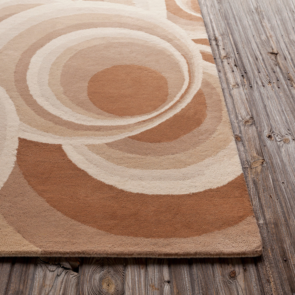 Allie Geometric Contemporary Area Rug, 5'x7'6"