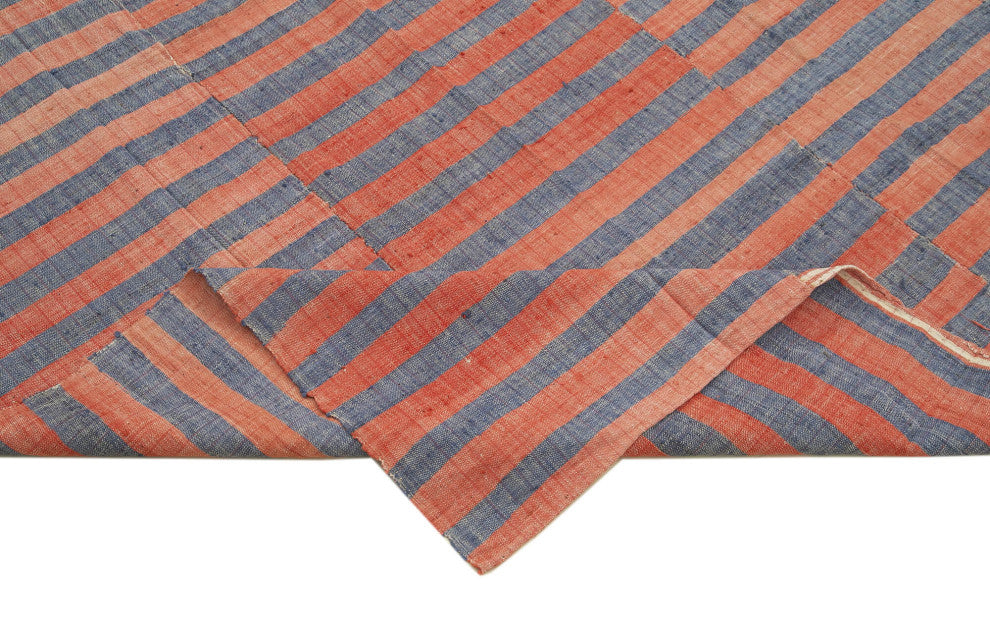 Rug N Carpet - Handmade Oriental 5' 3'' x 8' 2'' Tribal Wool Kilim Rug