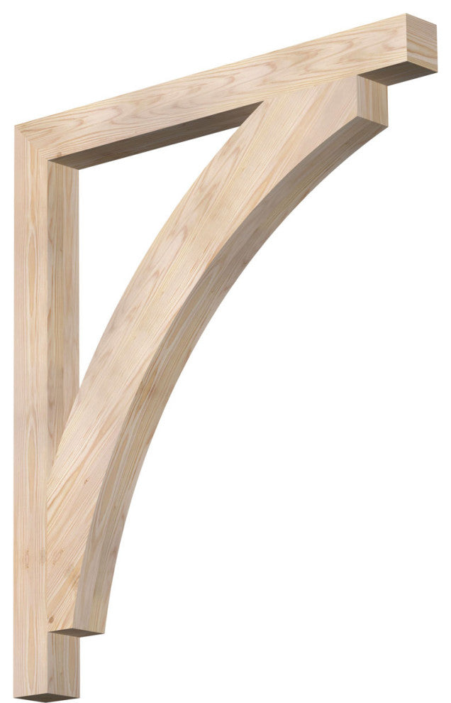 Thorton Block Smooth Bracket, Douglas Fir