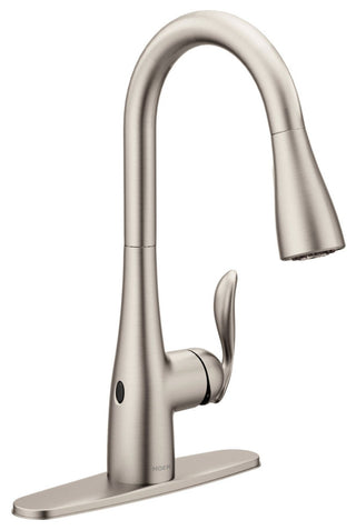 Moen One-Handle Pulldown Kitchen Faucet, Spot Resist Stainless