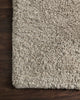 Hand Tufted Polyester Mila Shag Area Rug by Loloi II, Grey, 5'x7'6"