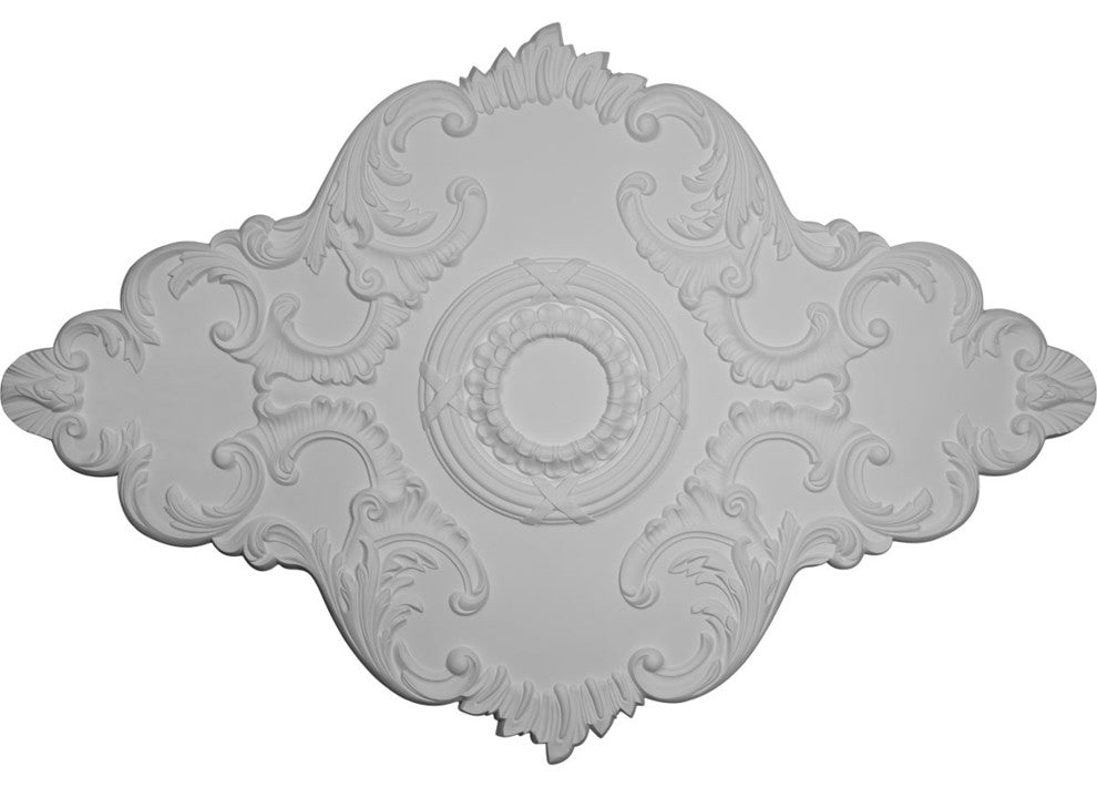 67 1/8"W x 48 5/8"H x 1 7/8"P Piedmont Ceiling Medallion