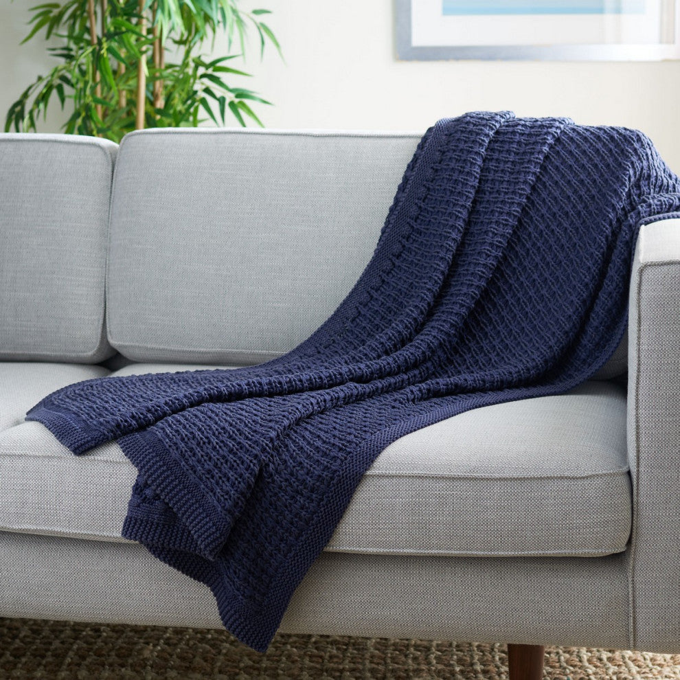 Safavieh Larza Throw Indigo