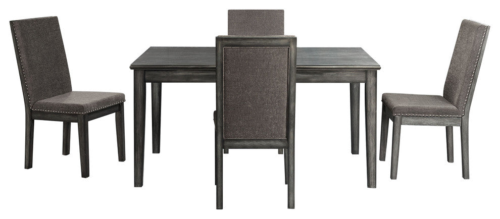 Picket House Furnishings Austin 5-Piece Dining Set-Table & Four Chairs