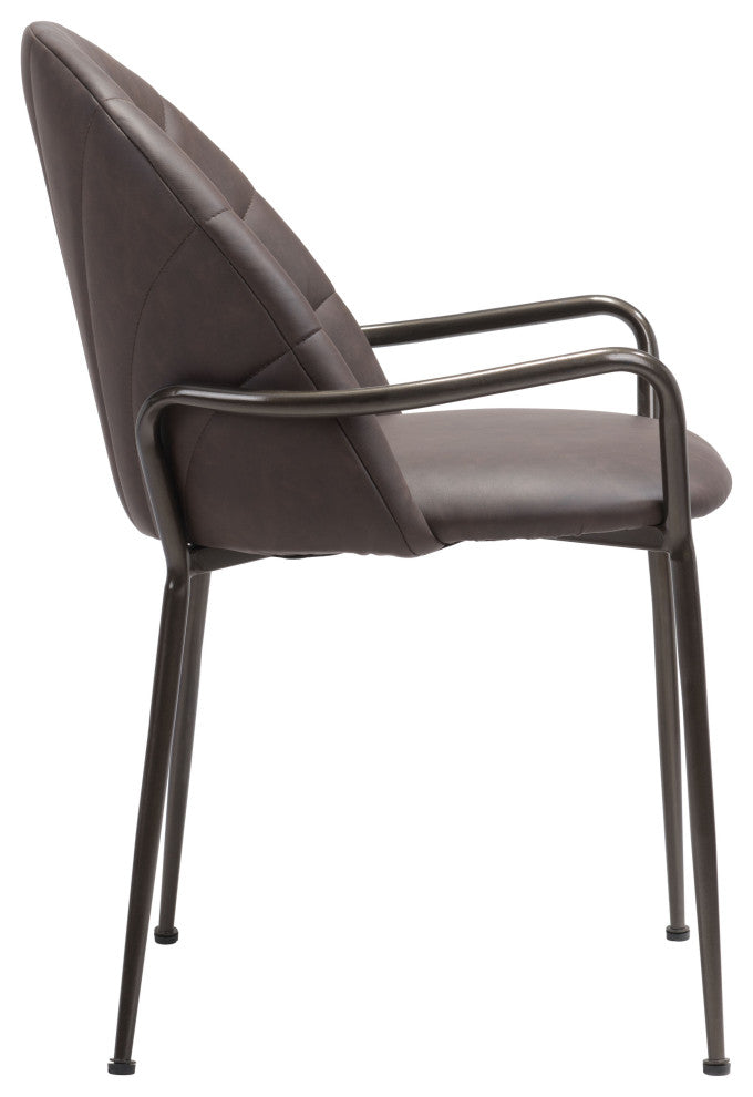 Kurt Dining Chair, Set of 2 Espresso