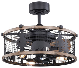 Vaxcel Lighting F0068 Kodiak 21" 3 Blade Indoor Ceiling Fan - Oil Rubbed Bronze