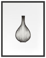 Gradient Curves 3 Fine Art Print, Black