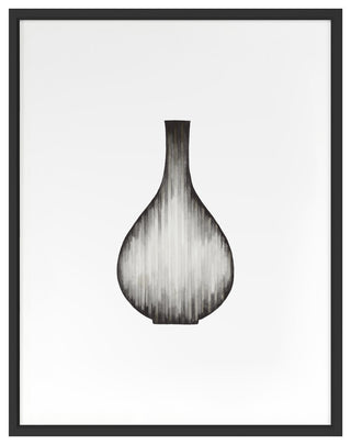 Gradient Curves 3 Fine Art Print, Black