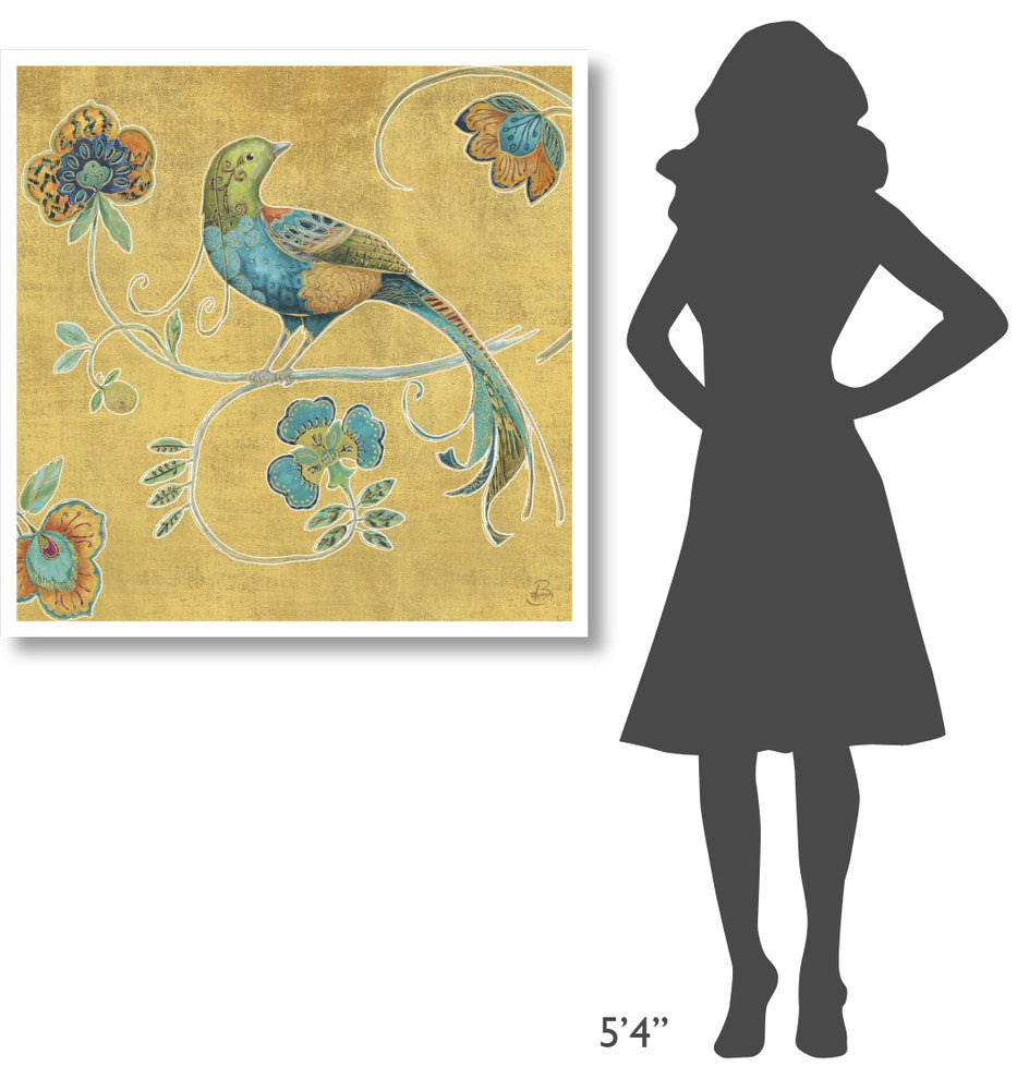 "Bohemian Wings II" Digital Paper Print by Daphne Brissonnet, 38"x38"