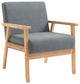 Bahamas Linen Chair, Gray
