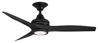 Fanimation Spitfire 72" Fan/LED Light, Black