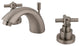 Kingston Brass KS2958EX Widespread Bathroom Faucet, Brushed Nickel