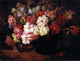 Theodore Clement Steele Peonies and Irises, 21"x28" Wall Decal