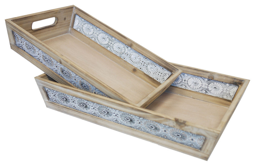Decorative Nesting Lace, 2-Piece Set