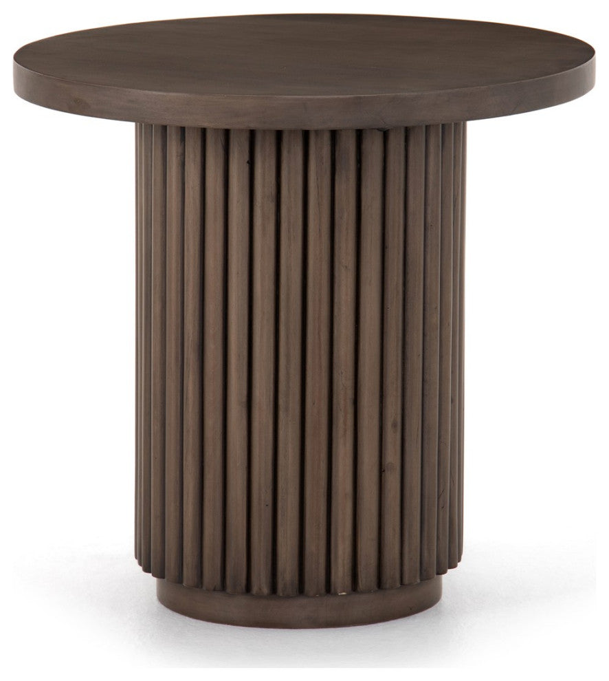 Rutherford End Table-Reclaimed Ashen