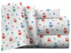 Pointehaven 175 GSM Cotton Flannel Sheet Set, Owl, King