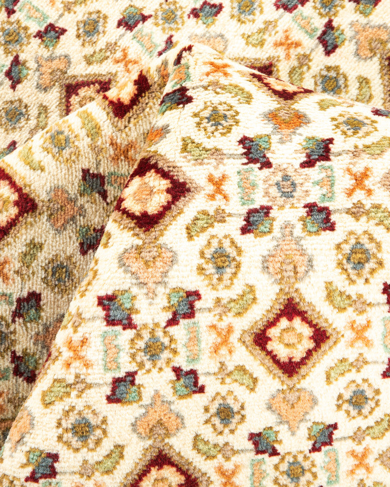 Mogul, One-of-a-Kind Hand-Knotted Area Rug Ivory, 4'1"x6'0"