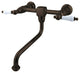 Kingston Brass Wall Mount Bathroom Faucet, Oil Rubbed Bronze
