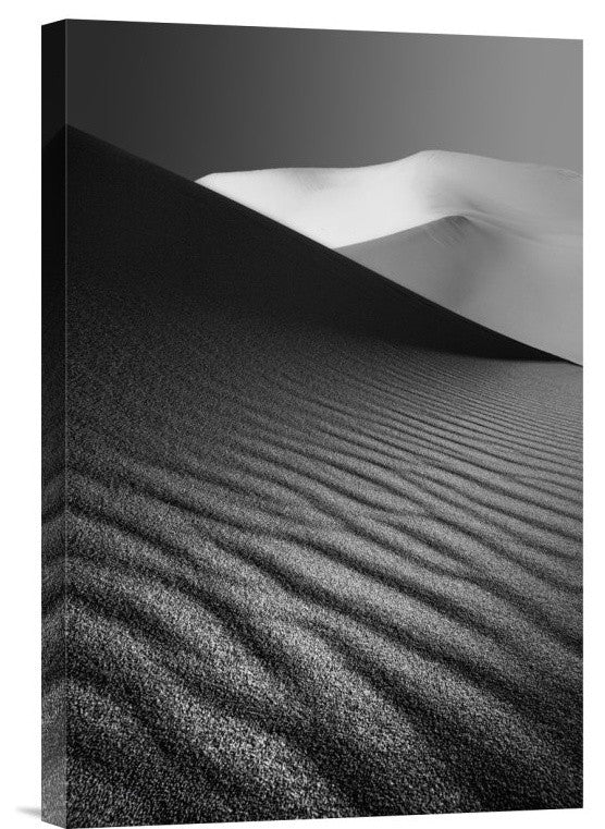 "An Ice Hill In Desert !" Stretched Canvas Giclee by Ali Barootkoob, 12x18"