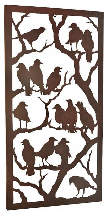 Night Of The Ravens Metal Plaque