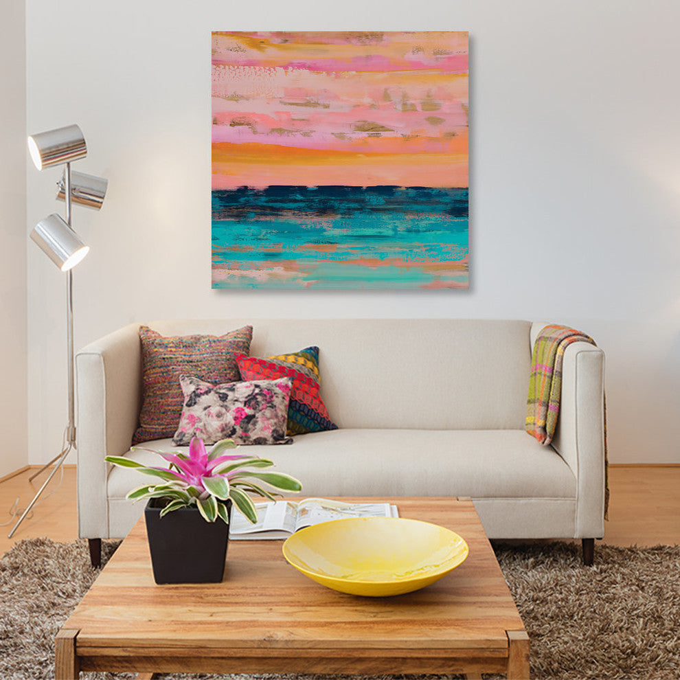 "Continuation Of A Dream" by Alicia Dunn, Canvas Print, 37"x37"