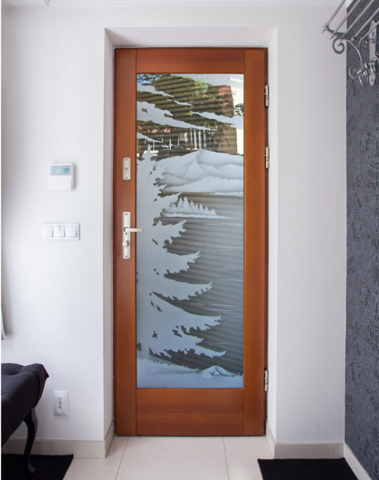 Interior Prehung Door or Interior Slab Door - Lake Arrowhead - Primed - 30"...