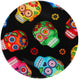 Andreas Sugar Skulls Trivet, 8" Round