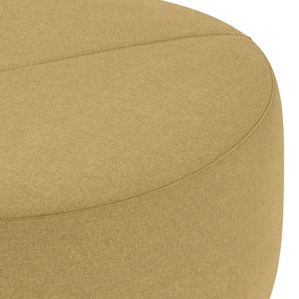 Moore Large Ottoman, Dijon Yellow