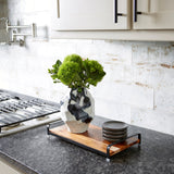 Mod Vase, Blackand White, Small