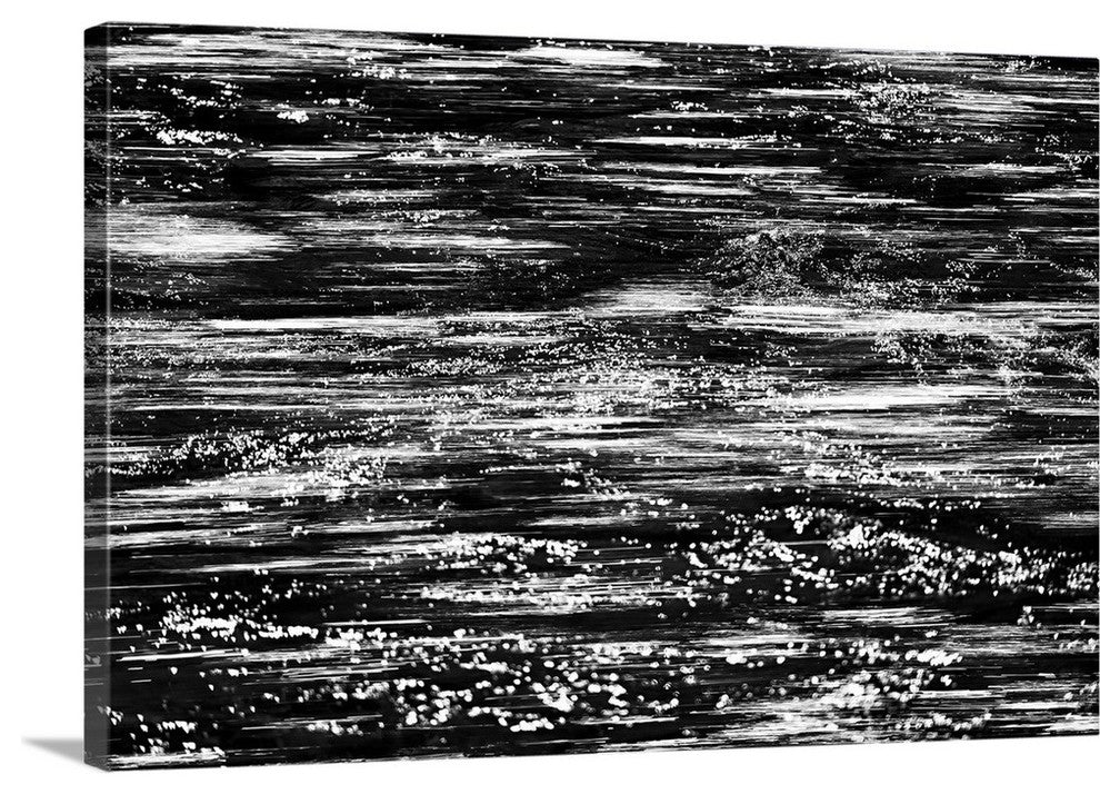 "River Running" Wrapped Canvas Art Print, 48"x32"x1.5"