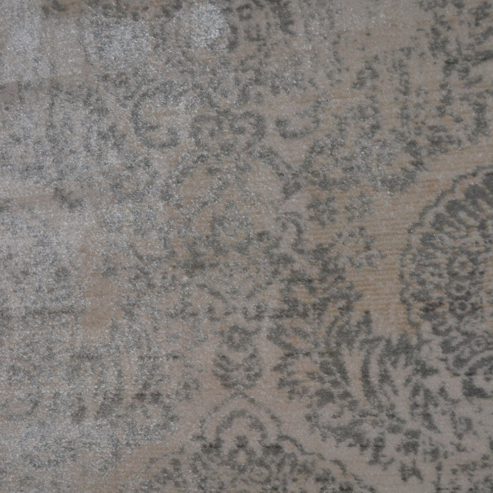 Machine Made Polyester Durable Indoor Outdoor Washable Oriental Pattern Footmat