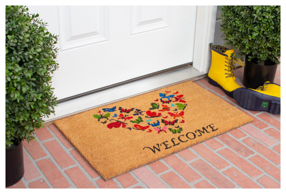 Butterfly Welcome Doormat
